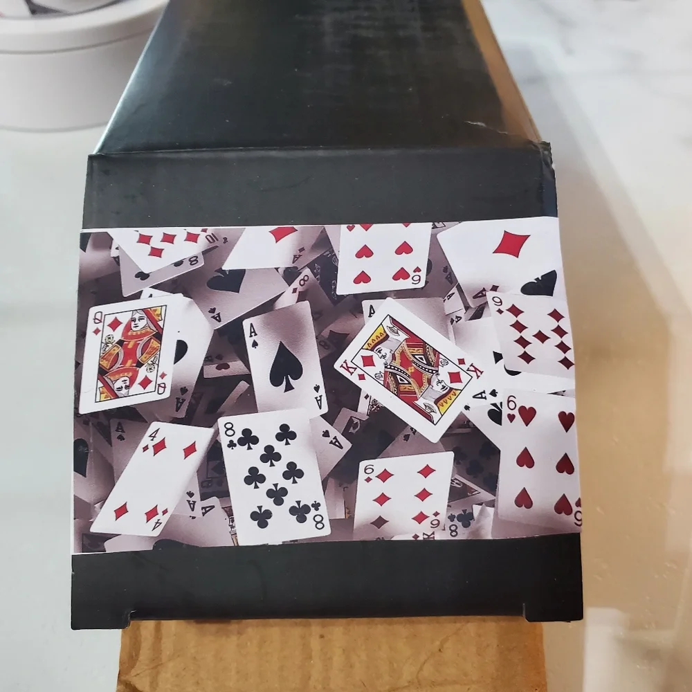 Playing Cards 4 in 1 Can Cooler 14oz Tumbler 🎉sale